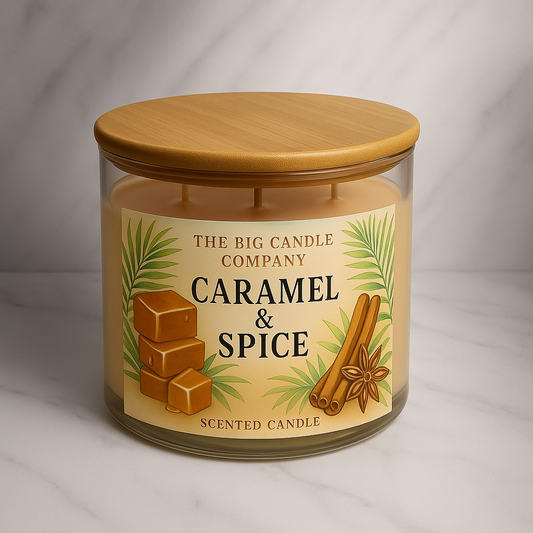 Caramel Spice 3-Wick Candle